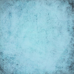 Obraz premium Grunge blue background with space for text