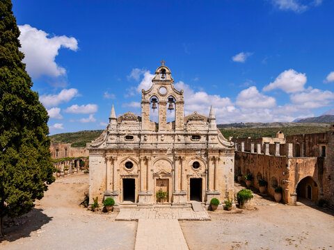 Arkadi Monastery, Rethymno Region, Crete, Greece