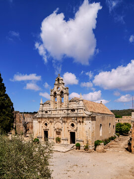 Arkadi Monastery, Rethymno Region, Crete, Greece