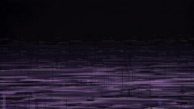 Digital noise and static pattern