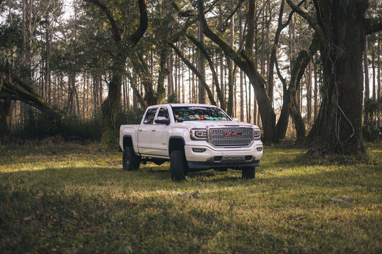 GMC Denali truck in Beaufort, South Carolina, March 1, 2026