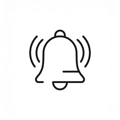 Fototapeta premium vector bell icon