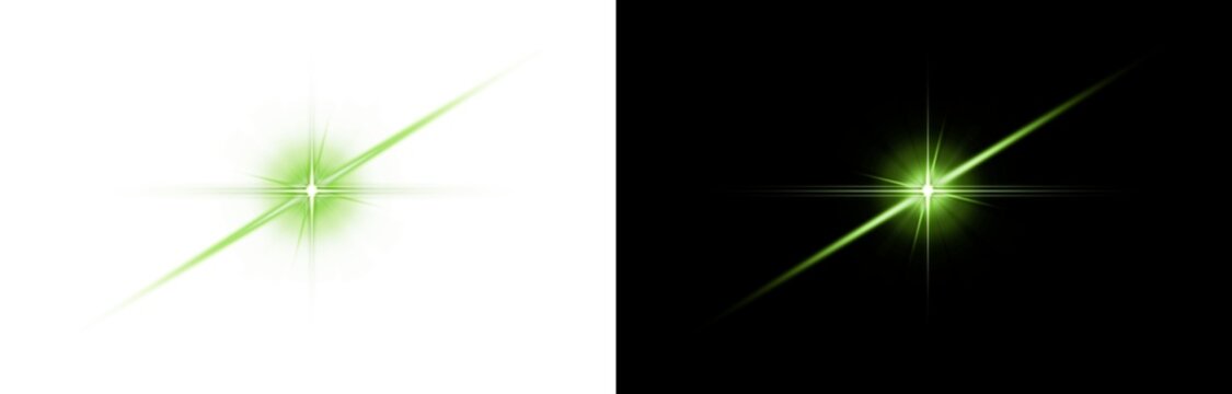 Shinning star. Light flare. abstract light background