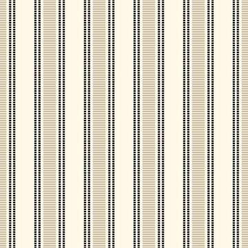 Pinstripe black and beige seamless pattern with narrow lines. Classic fabric. Elegant design. Simple monochrome background. Print, wallpaper, pajama.