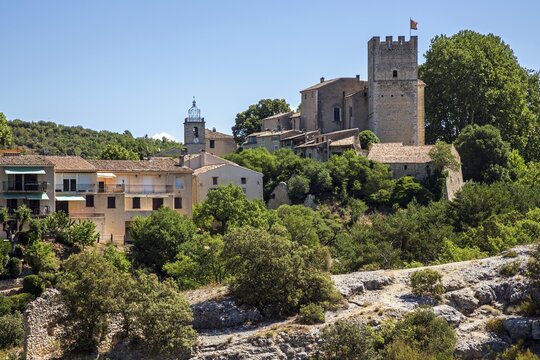 Ch&acirc;teau d Esparron, Esparron-de-Verdon, Provence-Alpes-C&ocirc;te d'Azur, Provence, France