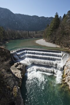 Lechfall, F&uuml;ssen, Bavaria, Germany