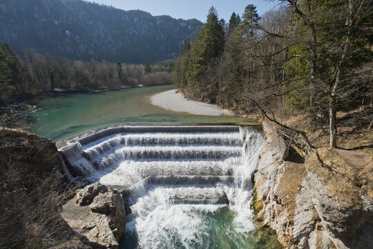 Lechfall, F&uuml;ssen, Bavaria, Germany