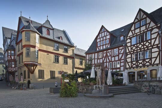 Half-timbered houses in Limburg, Old Town, Hesse, Germany