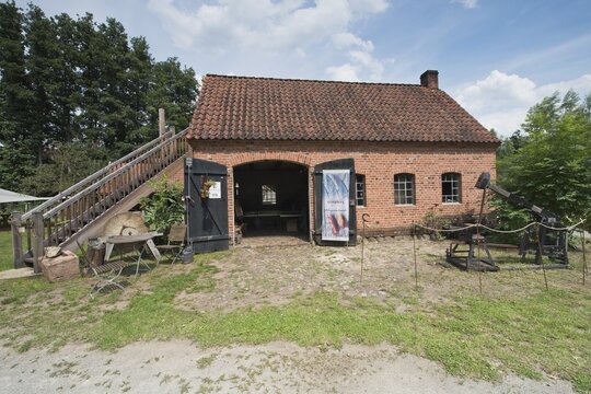 Old forge in the Rundlingsmuseum, L&uuml;beln, Lower Saxony, Germany