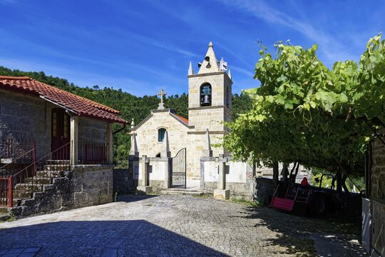 Parish Church, Sistelo village, Peneda Geres, Minho, Portugal