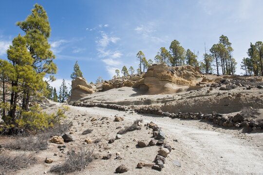 Lunar Landscape, Paisaje Lunar, Tenerife, Spain