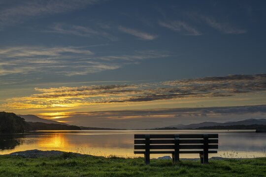 Bank at Kenmare Bay, Kenmare, County Kerry, Ireland