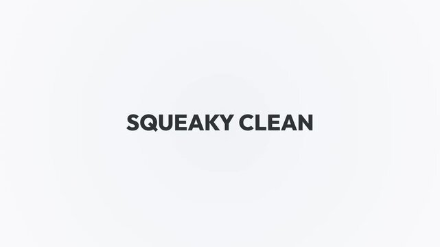 Squeaky Clean System Optimization Success Notification Toast UI Animation Cleanup Confirmation 4K