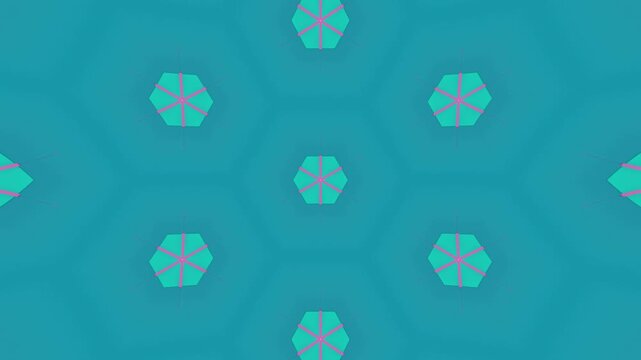 Kaleidoscope Pattern Loop &ndash; Abstract Symmetrical Background Animation