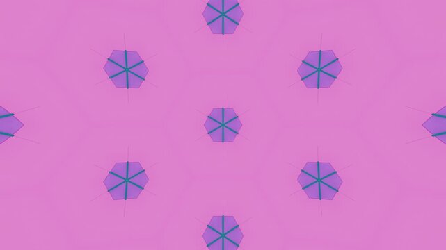 Abstract Kaleidoscope Loop &ndash; Decorative Mandala Background Animation