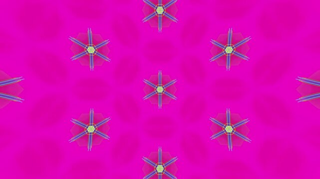 Abstract Kaleidoscope Background Loop &ndash; Geometric Mandala Pattern Animation