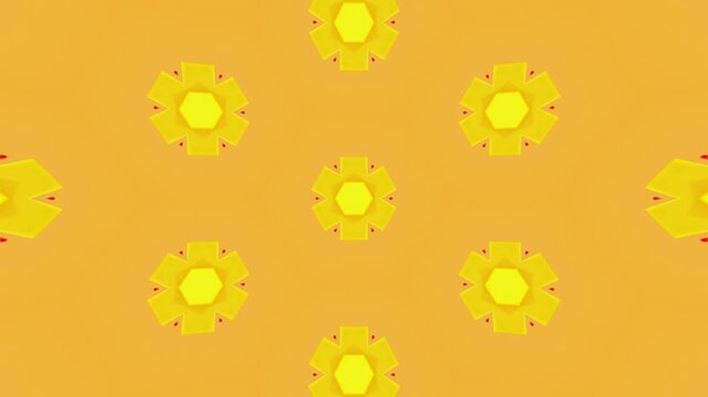 Seamless Ornamental Geometry &ndash; Kaleidoscope Motion Graphics Loop