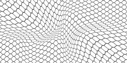 Mesh texture for fishing nets. Seamless pattern for sportswear or soccer goal, volleyball net, basketball hoop, hockey, athletics. Abstract net background for sports © ipin