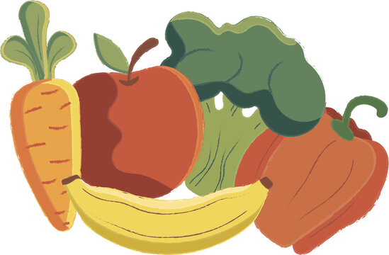 vegetables and fruits