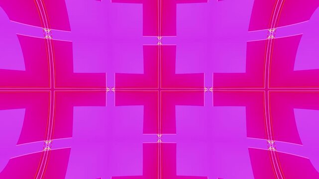 Abstract Kaleidoscopic Geometry: A Fascinating 3D Mandala Mosaic. Experience the intricate beauty of geometric patterns and dynamic symmetry