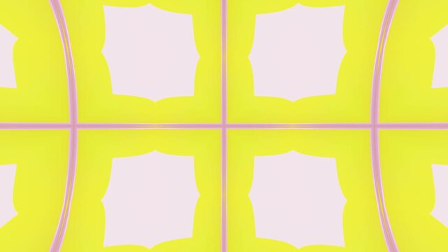 Ornamental Kaleidoscope: A Dynamic 3D Geometric Mandala Background. Dive into an abstract world of mesmerizing patterns and intricate designs