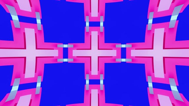 Abstract 3D Geometry: A Mesmerizing Kaleidoscope of Mandalas and Patterns. Dive into an intricate world of geometric designs and ornamental mosaics