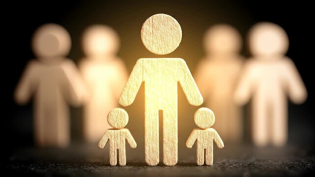 Golden Ratio Demographic Capital Structure Visualization Representing Human Foundation and Generational Economic Stability.