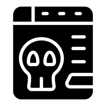 Pirates Cloud Solid Icon