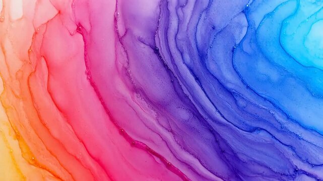 Colorful abstract liquid pattern