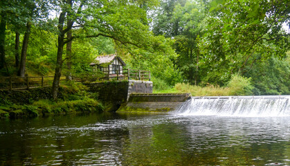 Obraz premium Water House For The weir 