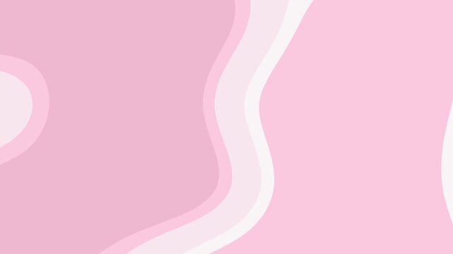 Minimal pink flowing wave animation with soft gradient shapes and smooth motion. Elegant abstract background perfect for fashion branding, beauty presentations, lifestyle videos, and modern creative c
