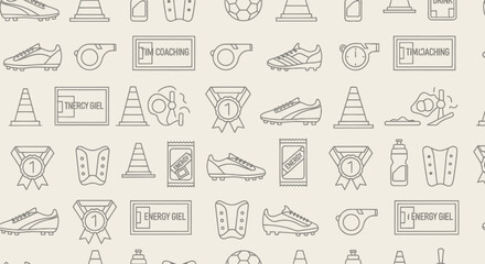 Fototapeta premium Collection of Simple Line Icons.