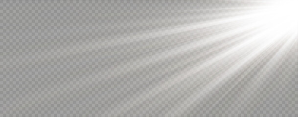 Glow bright shiny glistering sun sunlight starlight glowing vibrant light effect png flare shine star burst glare lens flash abstract sky nature illustration magic vector transparent design summer sun © ALLA