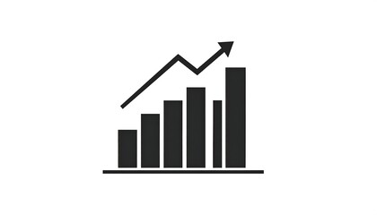 Business Growth Chart - Visualizing Financial Progress and Success.