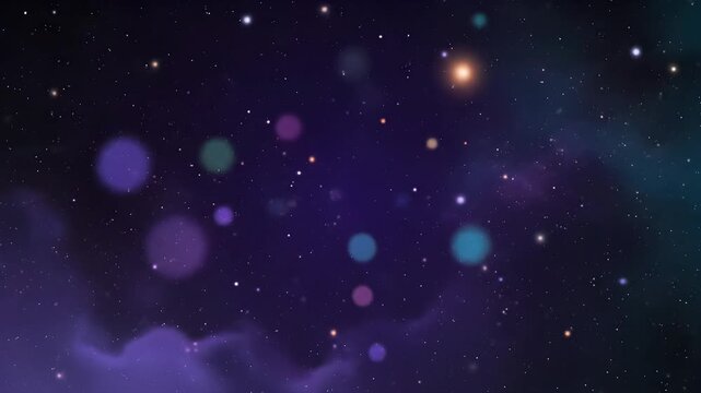 Seamless Looping Starfield Nebula Background UltraHD 16x9 60fps Cinematic