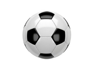 Fototapeta premium Classic soccer ball isolated on transparent background