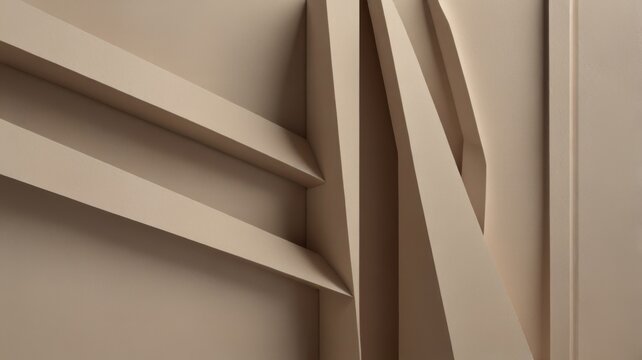 Stability Concept Diagonal Layered Planes Background With Soft Shadow Alignment