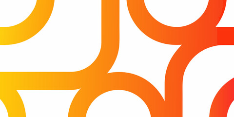 Abstract orange and yellow shapes create a vibrant flowing pattern