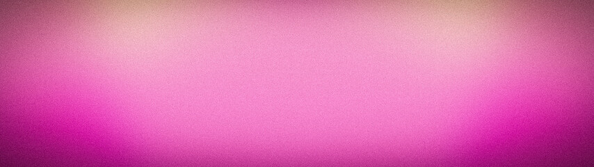 Fototapeta premium Vibrant magenta and soft cream grainy gradient background for modern aesthetic designs