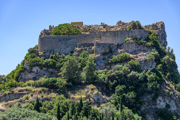 Angelokastro Byzantine castle, Corfu, Greece