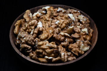 Fototapeta premium Beautiful still life photos of walnuts