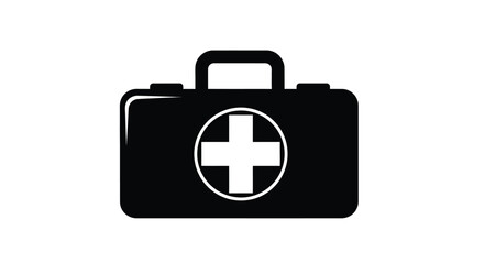 Black life preserver ring with rope a striking graphic silhouette © MDFaruk