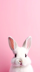 Obraz premium Osterhase schaut hervor 