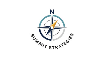 Summit Strategies Business Logo Design.