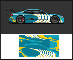 Fototapeta premium stripe designs for racing car wrap or any vehicle wrap design