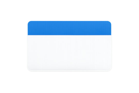 Blank web or application dialog box popup