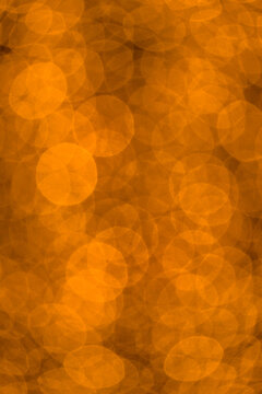 Abstract lights resembling raindrops during sunset