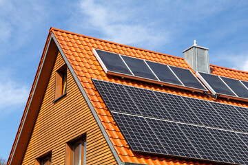 Einfamilienhaus mit Photovoltaikanlage