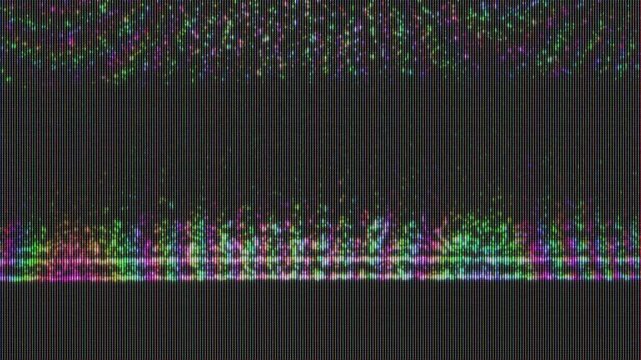 Analog CRT Glitch and Signal
