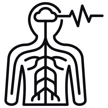 Nerve Line Icon